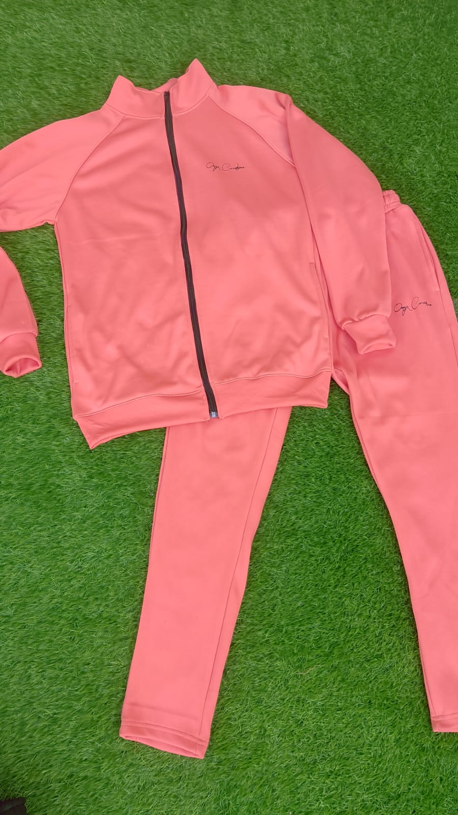 Onyx Couture Signature Tracksuits(Soft Pink)